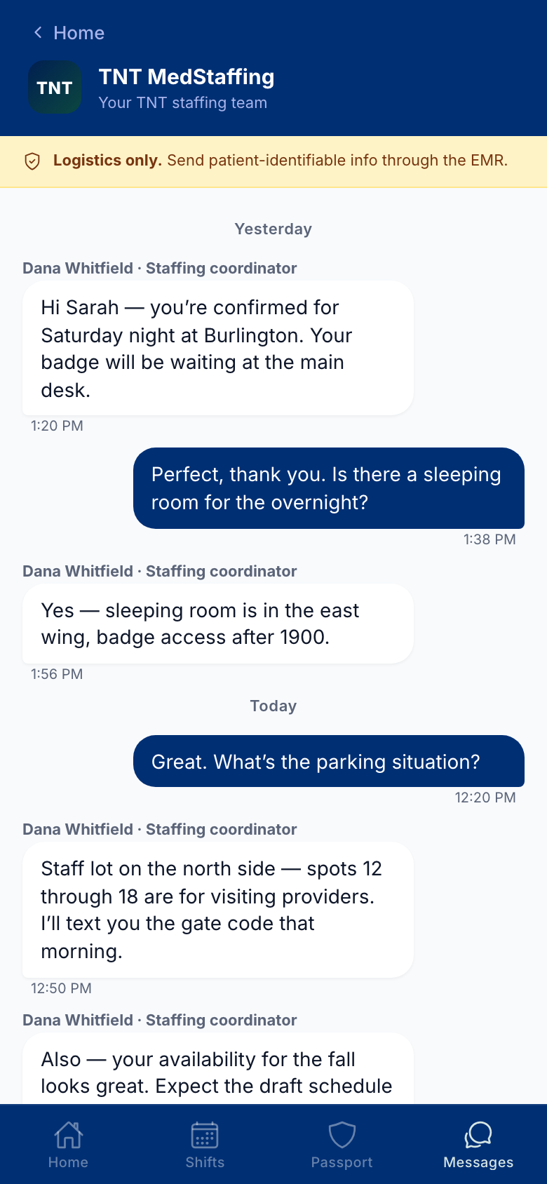 Messages