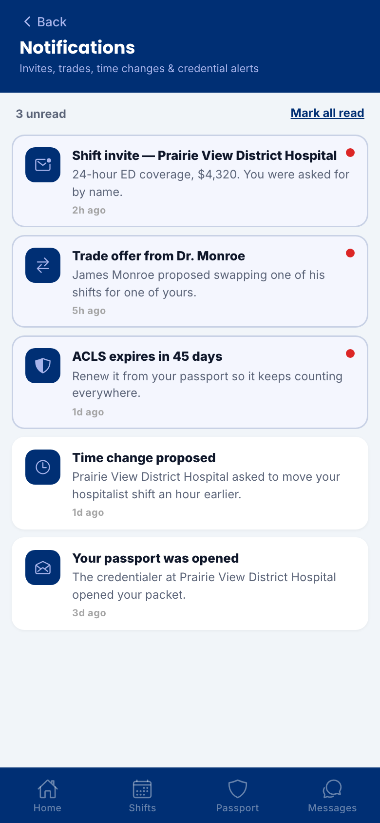 Notifications
